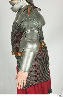  Photos Medieval Guard in mail armor 3 Medieval clothing Medieval soldier chainmail armor plate armor upper body 0003.jpg